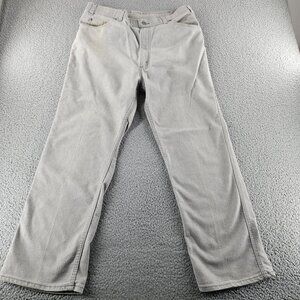 Vintage Levis Action Jeans Mens 40x29 Gray Straight Leg Made USA 90s Pants‎